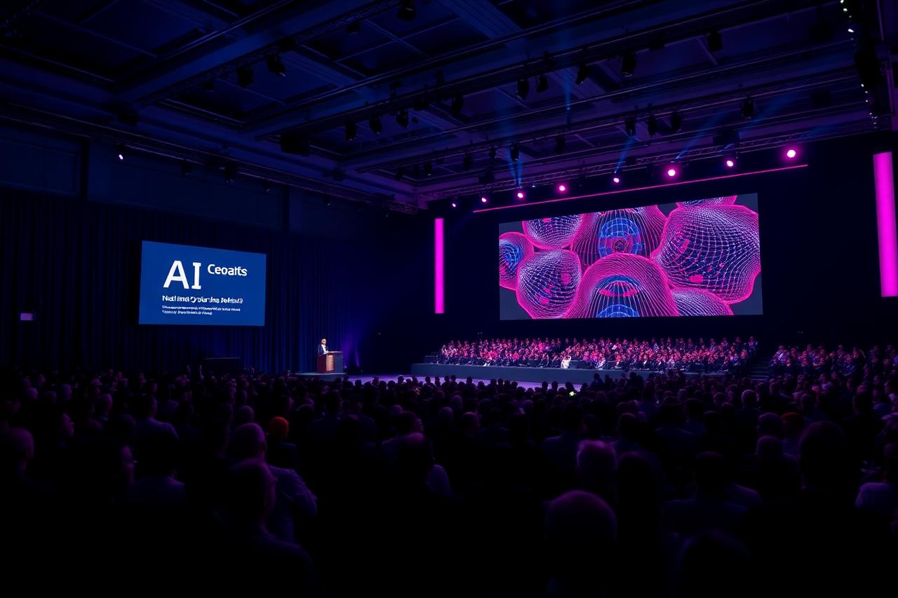 Keynote stage, Next Business Media conference